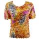 Abstract Zebra Orange-Pink
