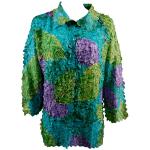 Leaves Green-Violet-Teal