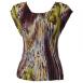 Abstract Floral - Eggplant-Gold Abstract Floral - Eggplant-Gold