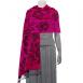 Butterflies and Flowers - Fuschia/Black