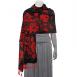 Butterflies and Flowers - Black/Red