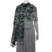 Butterflies and Flowers - Grey/Black