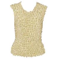 Overstock Tops - Gourmet Popcorn Sleeveless - Buttermilk