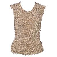Overstock Tops - Gourmet Popcorn Sleeveless - Champagne