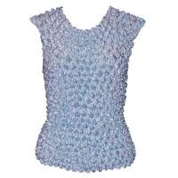 Overstock Tops - Gourmet Popcorn Sleeveless - Sky Blue