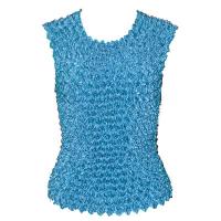 Overstock Tops - Gourmet Popcorn Sleeveless - Turquoise