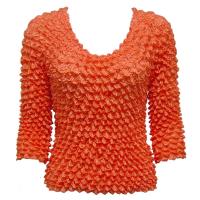 Overstock Tops - Gourmet Popcorn Three Quarter - Orange