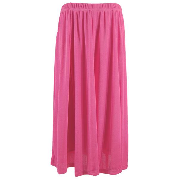 Wholesale Overstock and Clearance Skirts, Pants, & Dresses  Magic Slinky Skirts - Solid Raspberry - S-2X