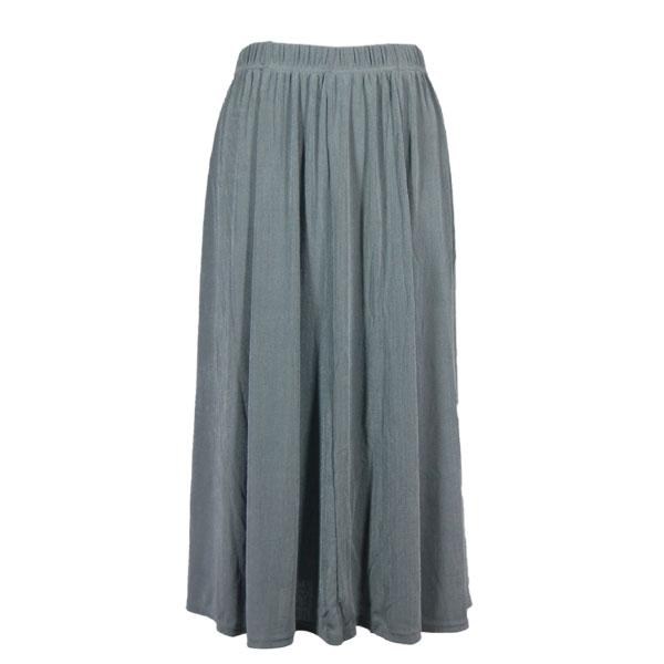 Wholesale Overstock and Clearance Skirts, Pants, & Dresses  Magic Slinky Skirts - Solid Silver - S-2X