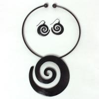 Overstock Jewelry - Spiral - Black Hematite