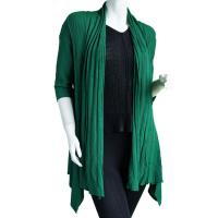 Magic Convertible Ribbed Sweater  - Green