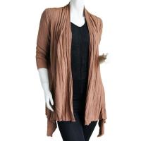 Magic Convertible Ribbed Sweater  - Taupe