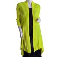 Magic Convertible Ribbed Sweater  - Green Apple