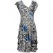 Reptile Floral - Blue
