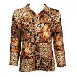 Magic Crush Satin Blouse - Multi Animal Floral