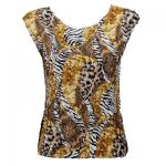 Magic Crush Silky Touch Cap Sleeve - Safari Gold