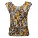 Magic Crush Silky Touch Cap Sleeve - Safari Gold