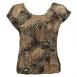 Magic Crush Silky Touch Cap Sleeve - Swirl Animal