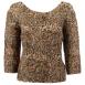 Magic Crush Silky Touch Three Quarter - Leopard