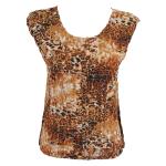Magic Crush Silky Touch Two-Ply Cap - Golden Leopard