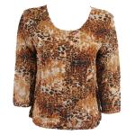 Magic Crush Silky Touch Two-Ply TQ - Golden Leopard