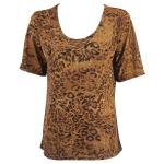 Magic Slinky Short Sleeve - Leopard Print