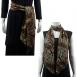 Magic Slinky Sash/Scarf - Animal Print with Brown and Gold Accent