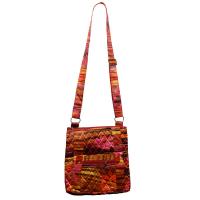 Quilted Bags - Satchel - Desert Print - Mauve