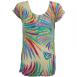 Rainbow Swirl on Ivory