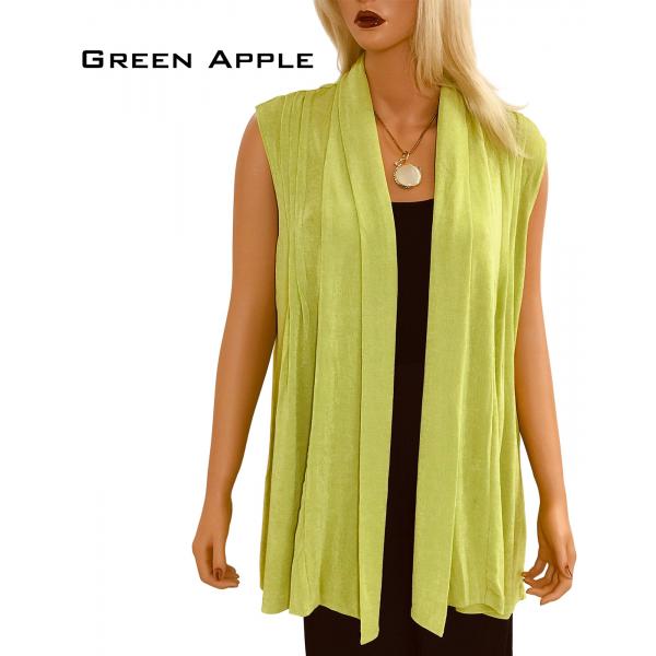 Wholesale 1175 - Slinky Travel Tops - Three Quarter Sleeve Green Apple - One Size Fits All