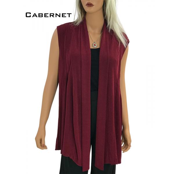 Wholesale 1175 - Slinky Travel Tops - Three Quarter Sleeve Cabernet - One Size Fits All