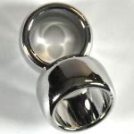 Scarf Rings - Antique Silver Metal (2 Pack)