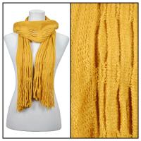 Scarves - Bohemian Knit Tubed 51679  - Mustard