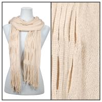 Scarves - Bohemian Knit Tubed 51679  - Beige