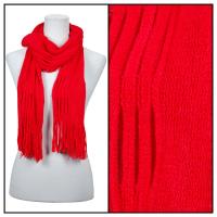 Scarves - Bohemian Knit Tubed 51679  - Red
