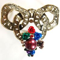 Scarf to Belt Accessory - 101 - Bronze-Multi