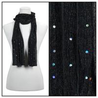Scarves - Sequined 4118 - Black