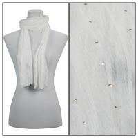 Scarves - Sequined 4118 - White