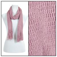 Scarves - Crochet Mesh Tubed 4073 - Purple