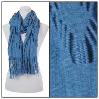 Scarves - Abstract Weave 4101 - Blue