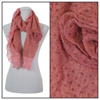 Scarves - Bohemian Flower #3 4081 - Pink