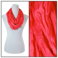 Infinity Scarves - Cotton/Silk Blend 100 - Bright Red
