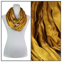 Infinity Scarves - Cotton/Silk Blend 100 - Mustard