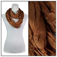 Infinity Scarves - Cotton/Silk Blend 100 - Camel