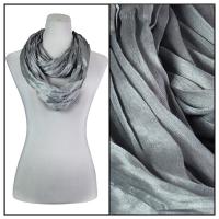 Infinity Scarves - Cotton/Silk Blend 100 - Grey