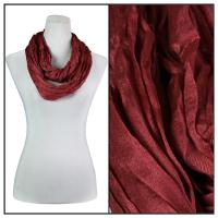 Infinity Scarves - Cotton/Silk Blend 100 - Berry