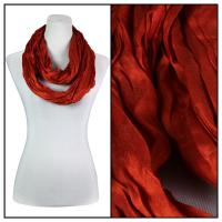 Infinity Scarves - Cotton/Silk Blend 100 - Rust