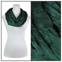 Infinity Scarves - Cotton/Silk Blend 100 - Dark Green