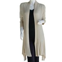 Magic Convertible Long Ribbed Sweater - Beige