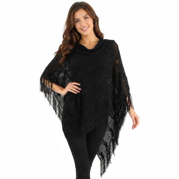 4321 - Wave Lattice Poncho - 4321 - Black<br>
Wave Lattice Poncho 4321 - Wave Lattice Poncho 4321 - Black<br>
Wave Lattice Poncho -